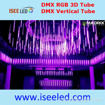 Tubo Led Pixel RGB efecto 3D para barra